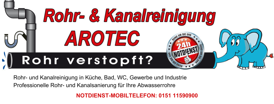 Arotec Rohrreinigung_Freiburg und Umgebung_Logo
